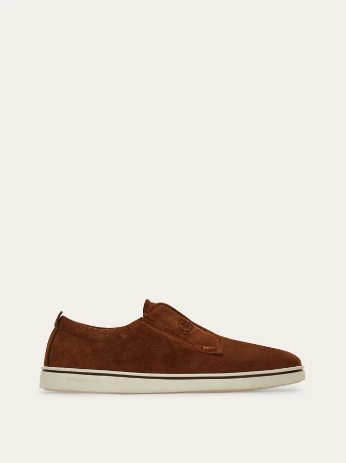 Ferragamo Men Slip-on sneaker Brown