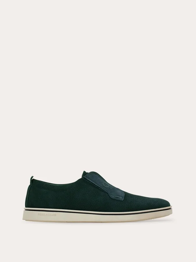 Ferragamo Men Slip-on sneaker Green