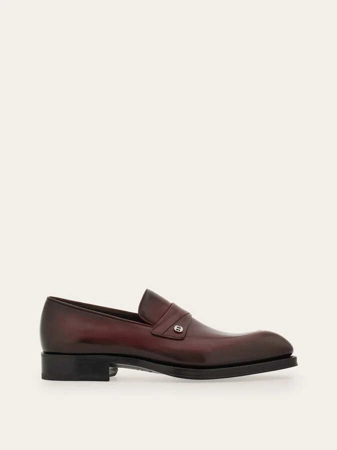 Ferragamo Men Tramezza loafer Red