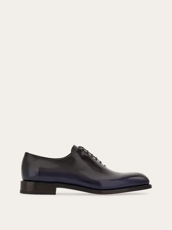 Ferragamo Men Tramezza Oxford Brown
