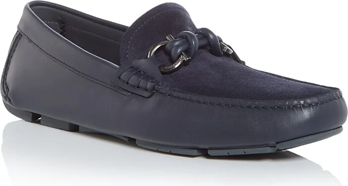 Ferragamo Men's Almeriavit Gancini Loafers