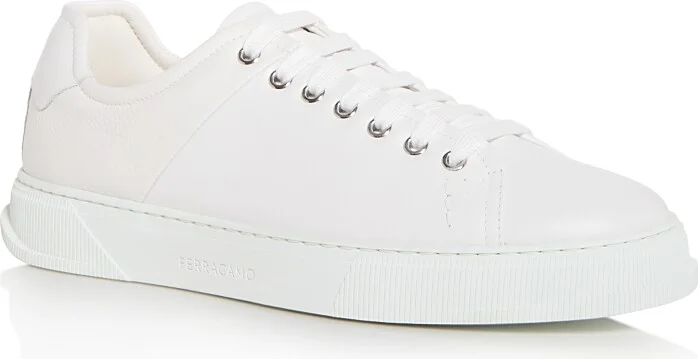 Ferragamo Men's Clayton Leather Sneakers