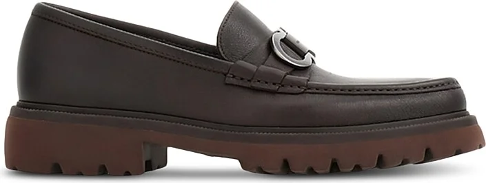 Ferragamo Men's Cocoonvit Saddle Slip On Loafers