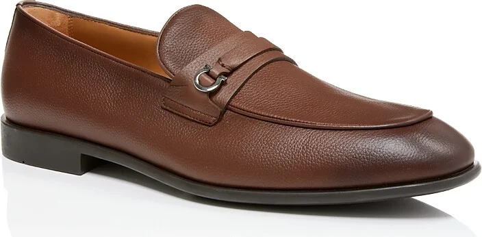 Ferragamo Men's Desio Leather Loafers