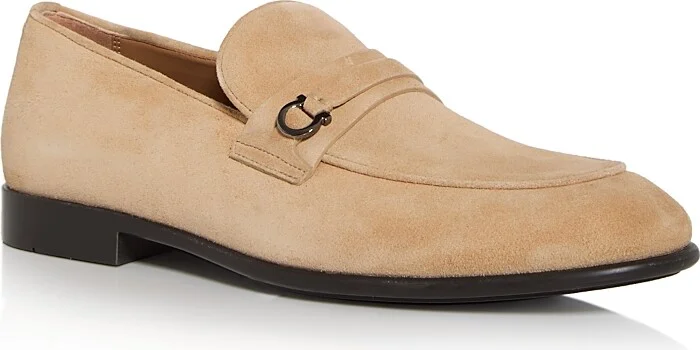 Ferragamo Men's Desio Suede Loafers