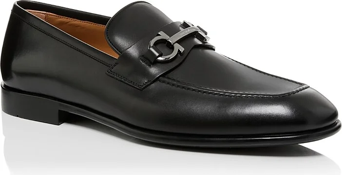 Ferragamo Men's Foster Leather Loafers