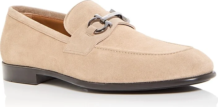Ferragamo Men's Foster Suede Loafers