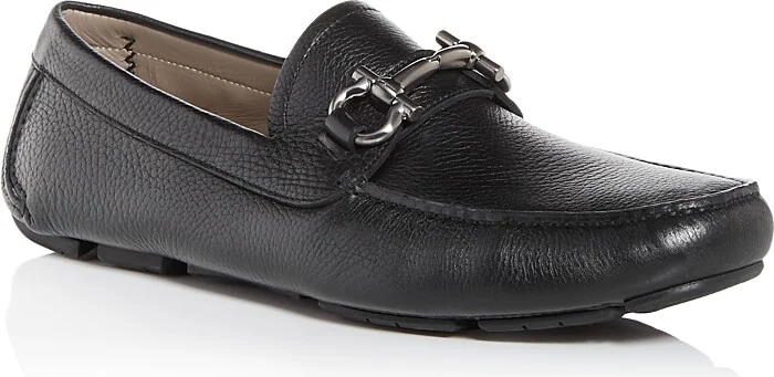 Ferragamo Men's Parigi New Arizona Leather Drivers - Wide