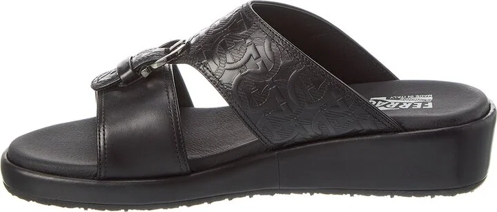 Ferragamo Murray Leather Sandal - Image 2
