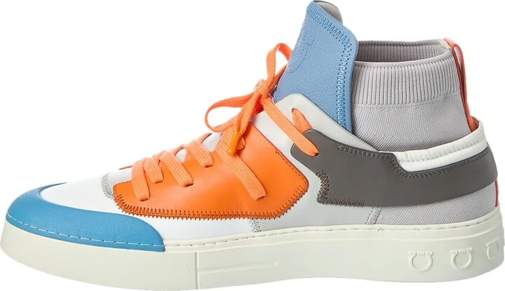 Ferragamo Neely Leather Sneaker - Image 2