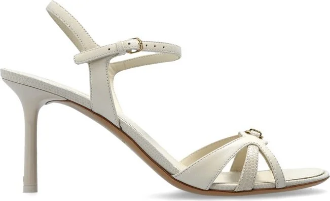 Ferragamo New Vara Buckle Strappy Sandals