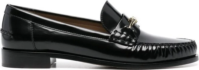 Ferragamo New Vara Chain Loafers