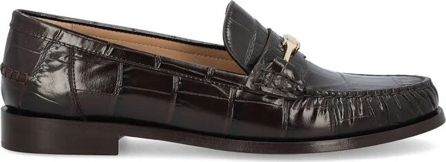 Ferragamo New Vara Embossed Loafers