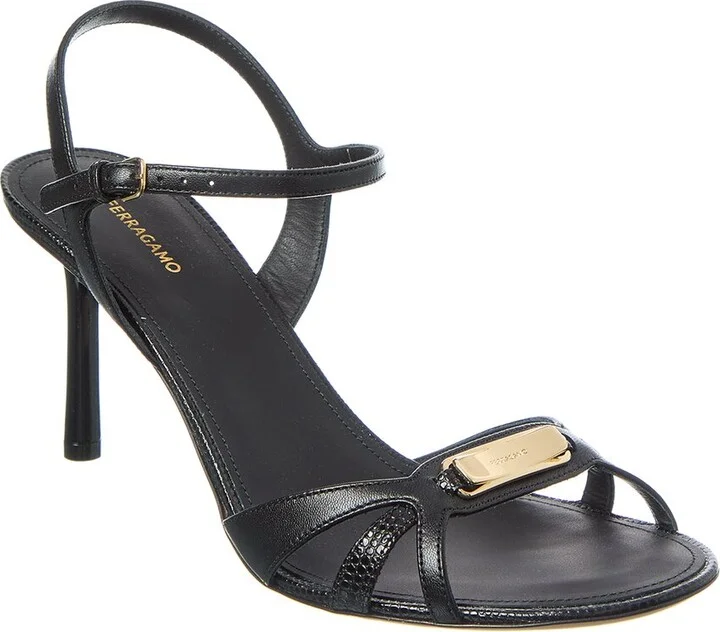 Ferragamo New Vara Leather Sandal