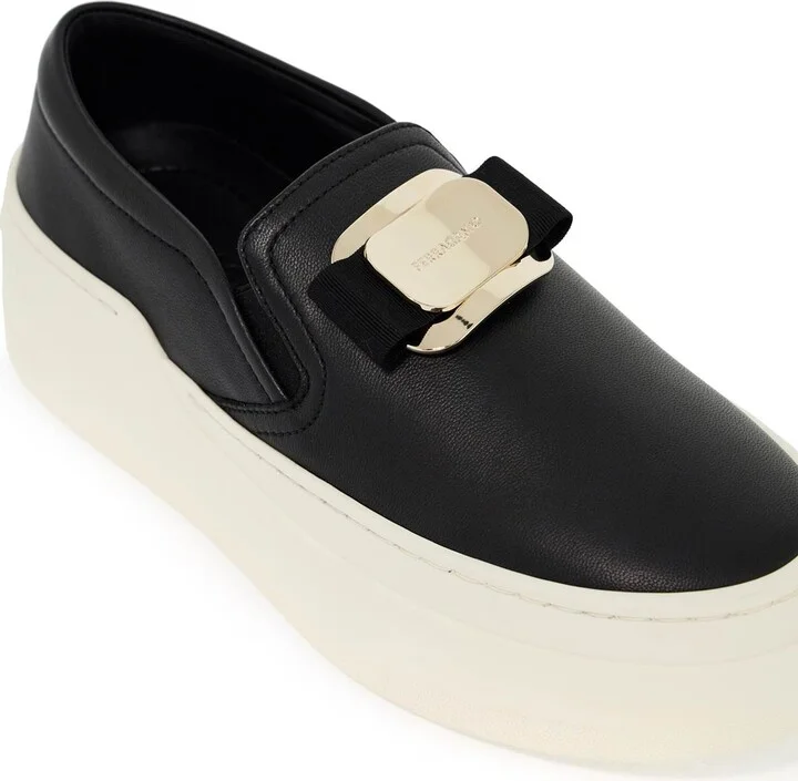 FERRAGAMO new vara plate slip-on sneakers - Image 4