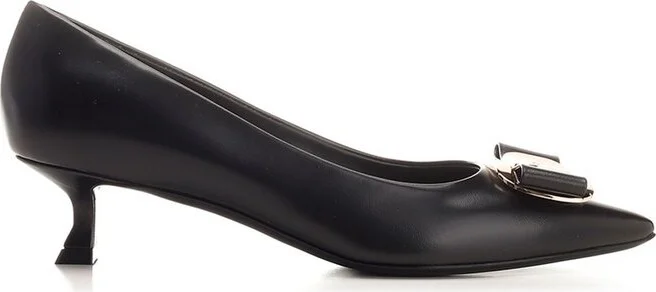 Ferragamo New Vara Pointed-Toe Pumps