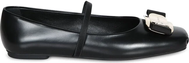 Ferragamo New Vara Slip-On Ballerina Shoes