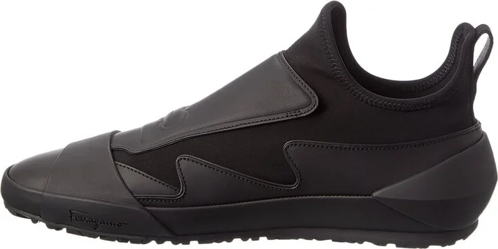 Ferragamo Nile Leather Sneaker - Image 2