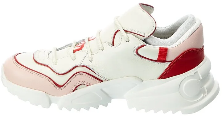 Ferragamo Nilu Leather Sneaker - Image 2