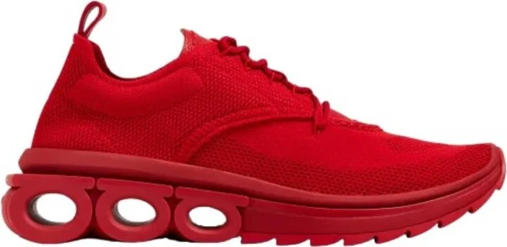 Ferragamo Nima Knit Running Sneakers