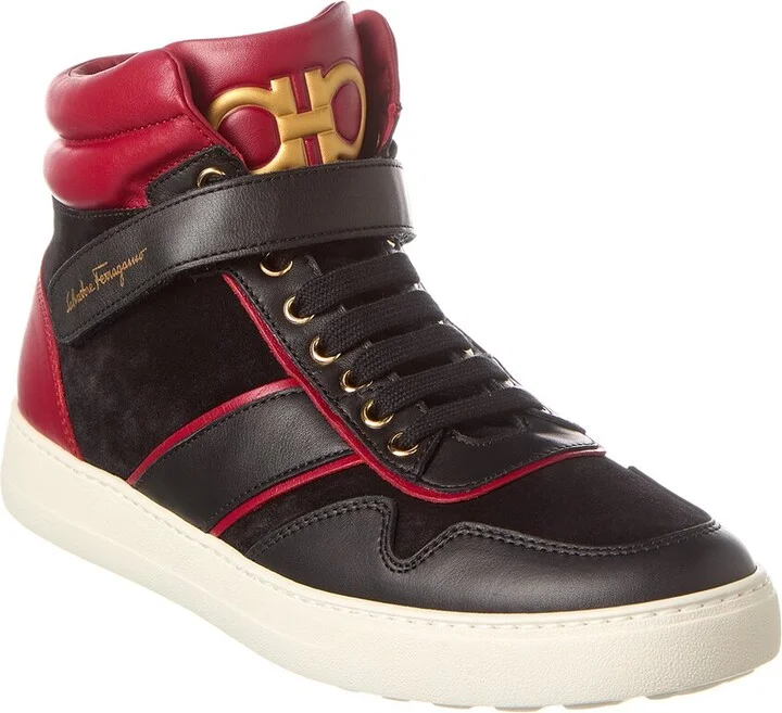 Ferragamo Noe Leather Sneaker