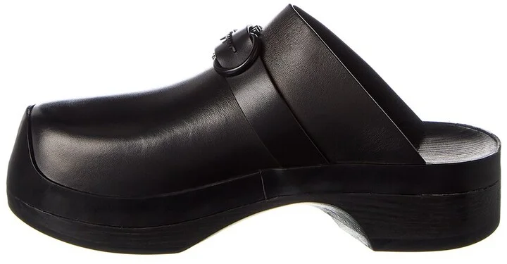 Ferragamo Nope D Leather Mule - Image 2