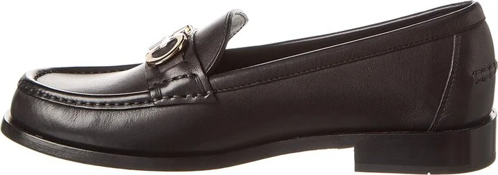 Ferragamo Ofelia Leather Loafer - Image 2