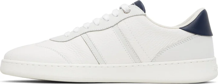 Ferragamo Off-White Low Top Signature Sneakers - Image 3