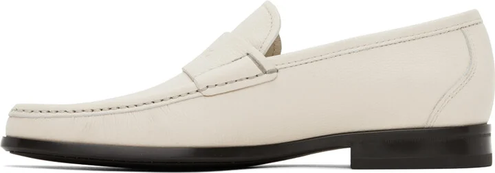 Ferragamo Off-White Signature Loafers - Image 3