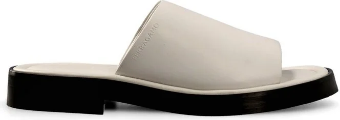 Ferragamo Open-Toe Slides