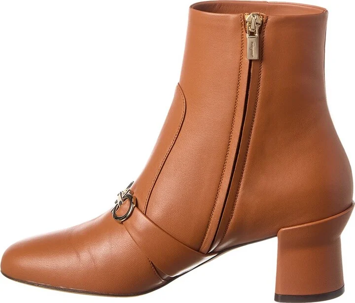 Ferragamo Orietta Leather Boot - Image 2