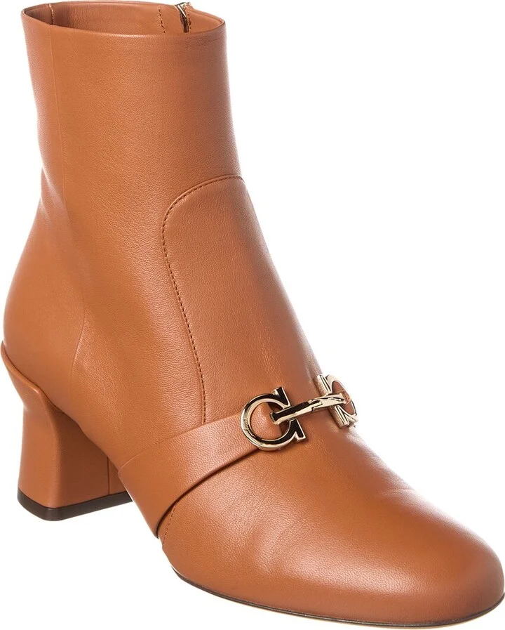 Ferragamo Orietta Leather Boot