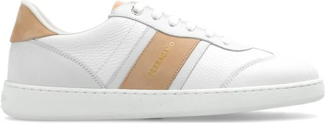 Ferragamo Panelled Lace-Up Sneakers