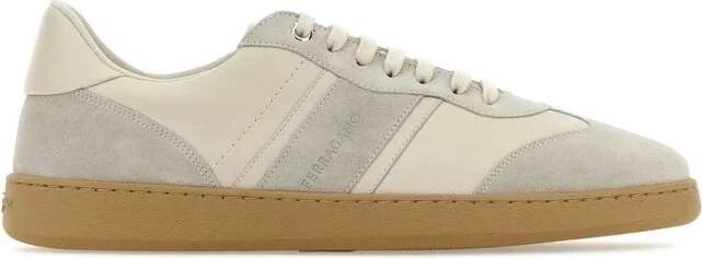 Ferragamo Panelled Low-Top Sneakers