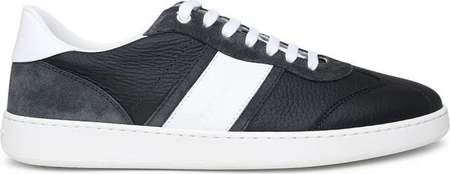 Ferragamo Panelled Low-Top Sneakers