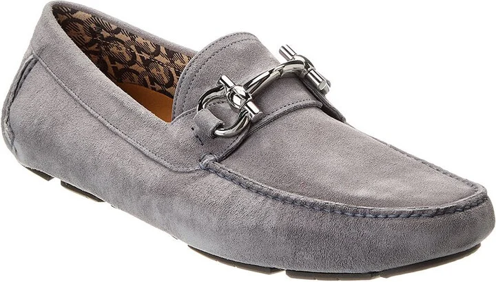 Ferragamo Parigi Eco Evolo Suede Driver