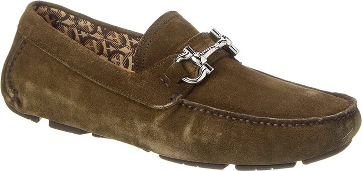Ferragamo Parigi Eco Suede Driver