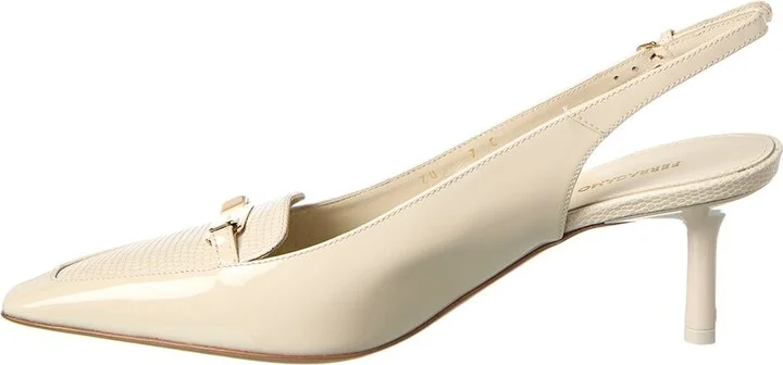 Ferragamo Patent Slingback Pump - Image 2