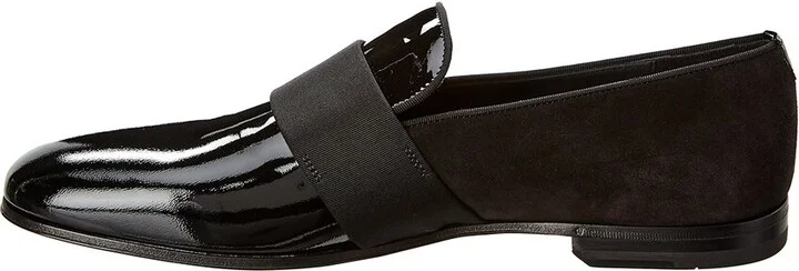 Ferragamo Patent & Suede Loafer - Image 2