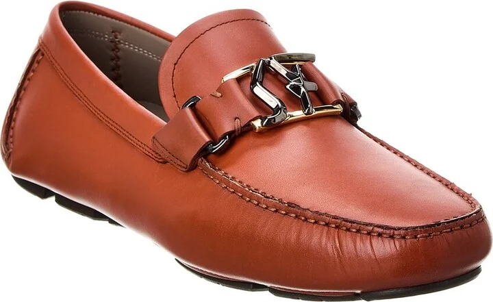 Ferragamo Peter Leather Driver
