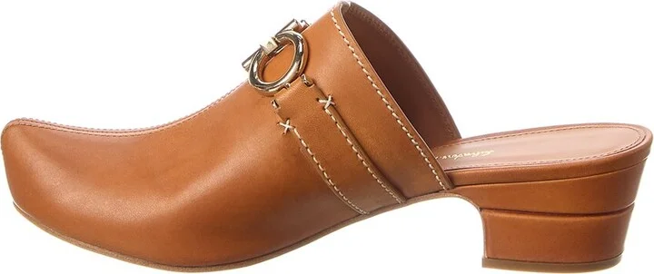 Ferragamo Phobos Leather Mule - Image 2