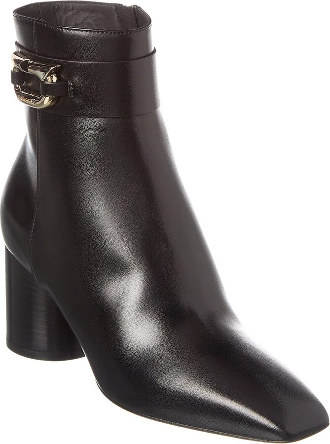 Ferragamo Placida Leather Boot