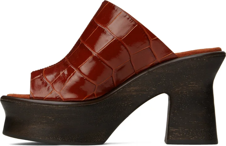 Ferragamo Red Samanta Sandals - Image 3