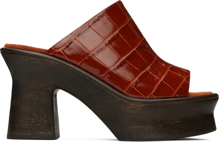 Ferragamo Red Samanta Sandals
