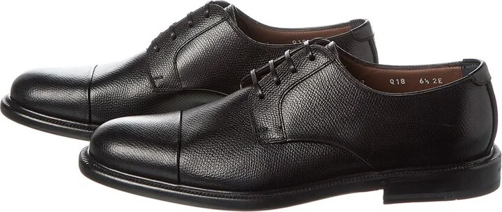 Ferragamo Regal Leather Oxford (Authentic Pre-Loved) - Image 2