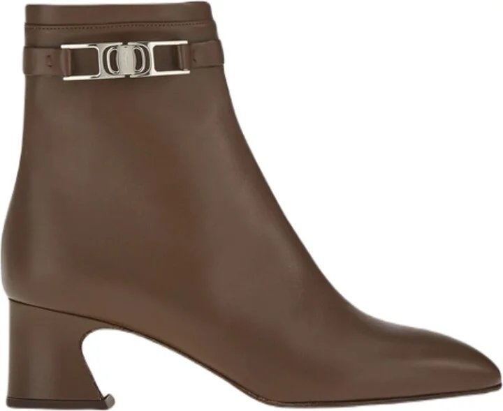 Ferragamo Rego 55 Women's Boots Green
