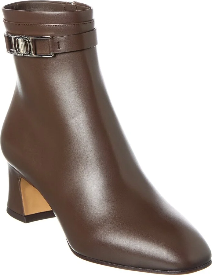 Ferragamo Rego Leather Bootie