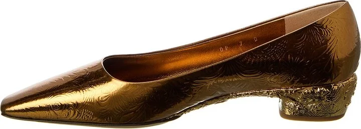 Ferragamo Riace Leather Pump - Image 2