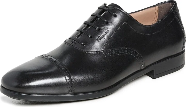 FERRAGAMO Riley Oxford Shoes