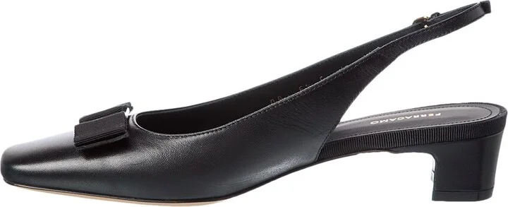 Ferragamo Rivada Patent Slingback Pump - Image 2